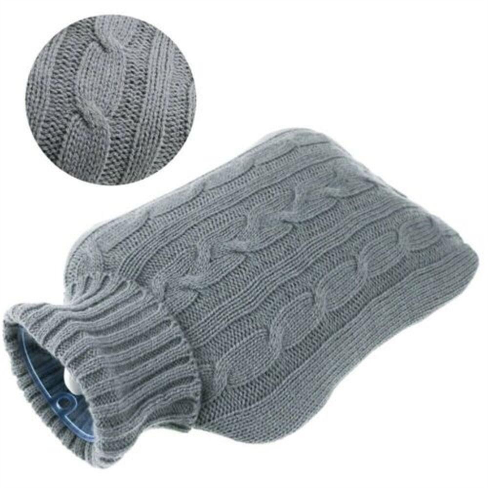 Faux Fur Natural Rubber Hot Water Bottle Cover Water-filled Bag Fleece Knitted Cover Hand Warmer