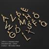 eManco Stainless Steel Style 26-Letter Pendant with Crystal Elements Suitable for Daily Wear Dating Social Fashion Jewelry