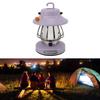 Retro Rechargeable Camping Lantern Infinite Dimming 3   Color Temperature Camping Lantern Portable Tent Light Emergency Light