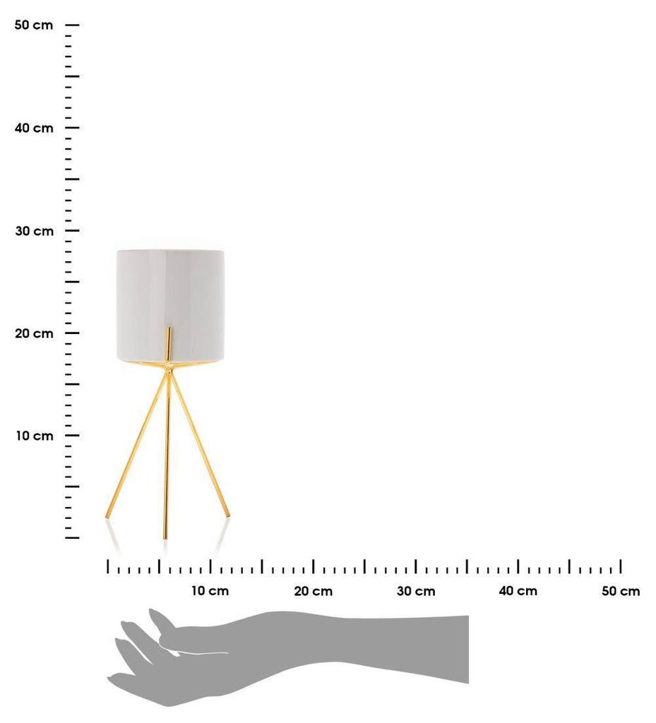 Doniczka Emma White 28 Cm Wykonana
