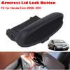 Auto Mittelkonsole Armlehnen Deckel Verriegelungsknopf Passend für 2006-2011 Honda Civic Limousine, Coupé, Auto