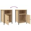 Nightstand Sonoma Oak 40 x 42 x 60 cm Particleboard
