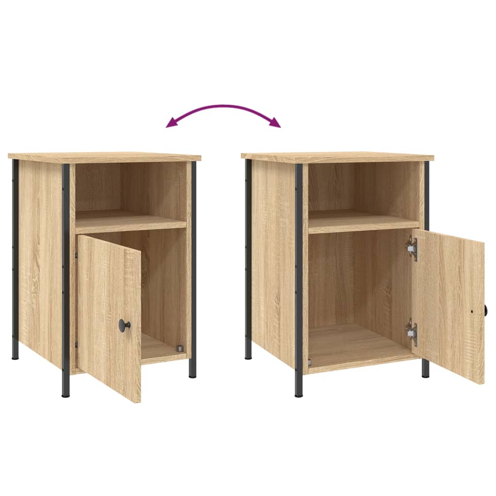 Nightstand Sonoma Oak 40 x 42 x 60 cm Particleboard