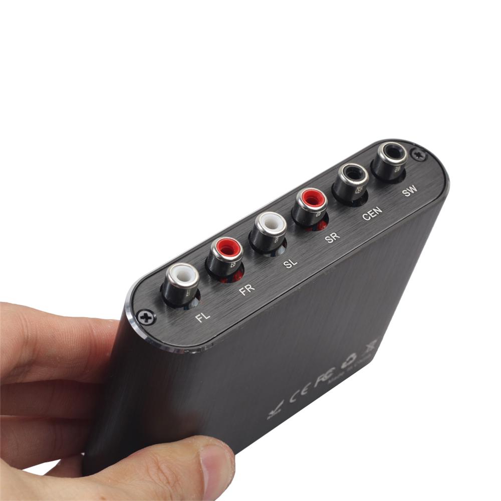 5.1 Audio Gear FL/FR SL/SR CEN/SW Digital Audio Converter Gear Surround Sound Rush Decoder