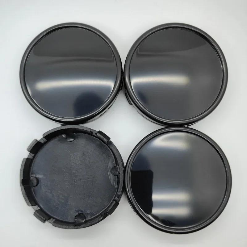 4pcs 64mm ( 61mm I.D) Blank No Emblem Car Wheel Center Caps Styling Accessories for Volvo 56mm Badge Logo Rim Hub Hubcaps Cover