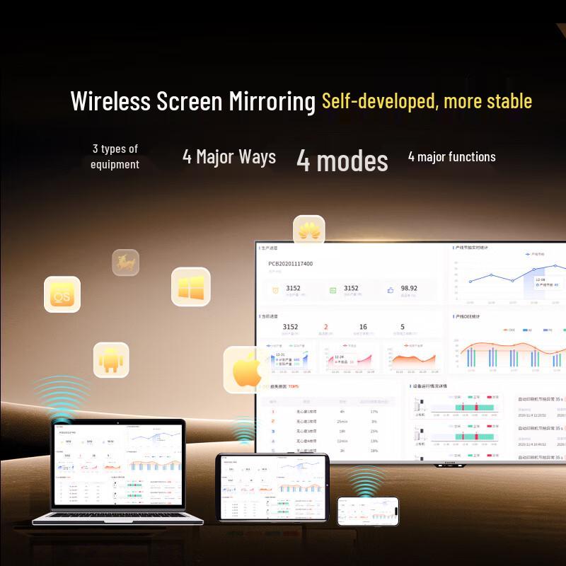 MAXHUB W75PN5 75-inch 4K Interactive Conference Display (CN version)
