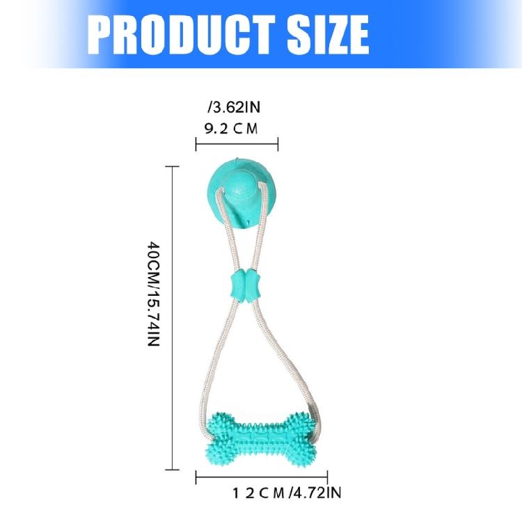 Dog Toy Teething Bone With Stimulating Bells And Easy Gripping Handle for Puppies Training Dog Toy