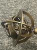 5''Antique Vintage Brass Armillary Sphere Globe Nautical Table Decor"