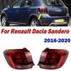 Car Tail Light Rear Lamp For Renault Dacia Sandero 2016 2017 2018 2019 2020 Taillight Driving Signal Lamp 265506147R 265554938R