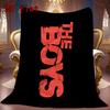The Boys 2D Flat Pattern Flannel Blanket High Quality All Seasons Warmth and Comfort Perfect for Christmas Gifts.