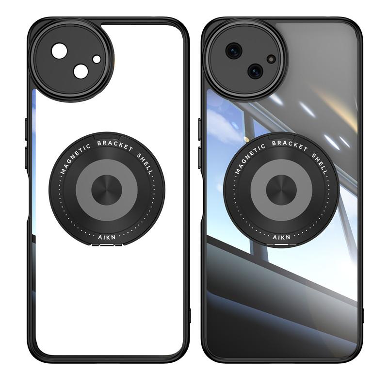Full Cover Super Anti-drop 360 degrees Rotating Bracket Case With Lens Film For Sharp Aquos Wish 4 Wish4 Back Protection Shell