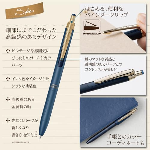 Zebra Gel Ballpoint Pen Sarasa Grand 0.3mm Matte Black P-JJH57-MTBK