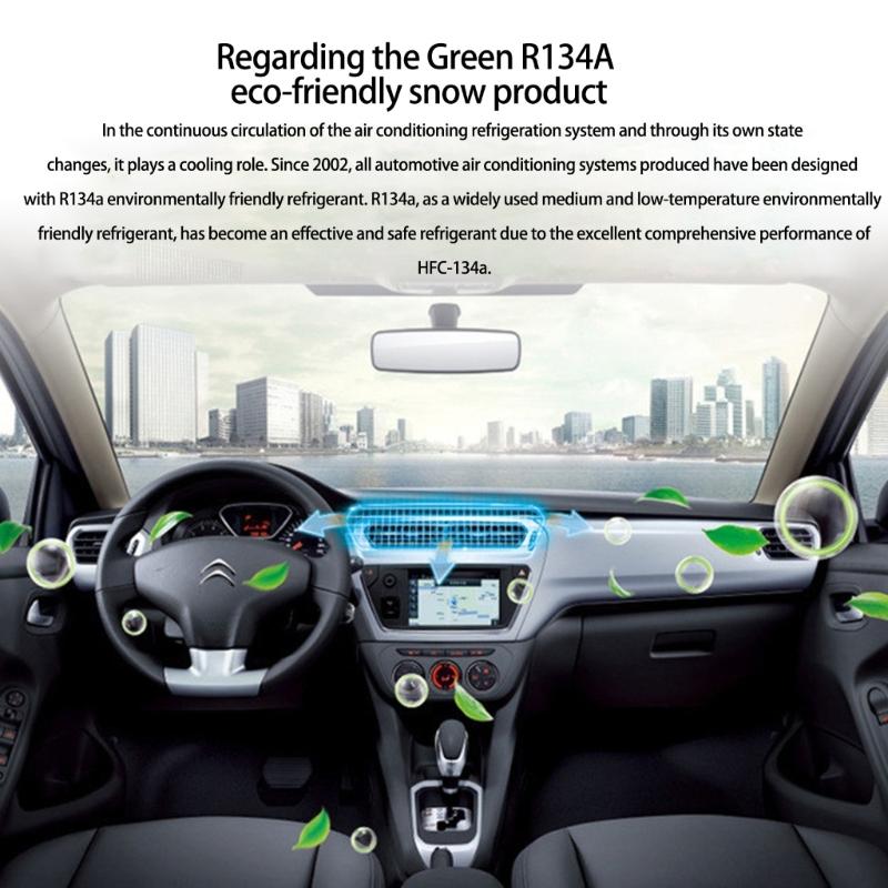 Car Refrigerants Auto Refrigerants Compressor Refrigeration Liquid for R134a Air Conditioning HVAC Repair Accessory