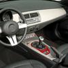 Red Carbon Fiber Interior Manual Gear Shift Frame Cover Trim For BMW Z4 E85