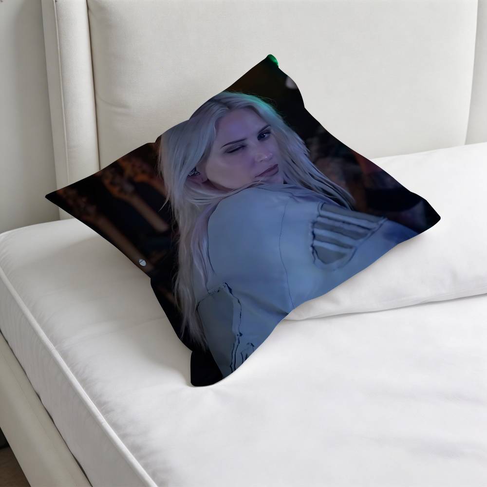 Singer EEmily AArmstrong Fashion Square Pillow Case Durable Throw Pillow Cover for Sofa Couch Chair