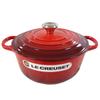 Le Creuset hrnec Cocotte Ronde Red 06 Creuset/Le Two-handed 21177-20cm (Stříbrný knoflík) [Položka]