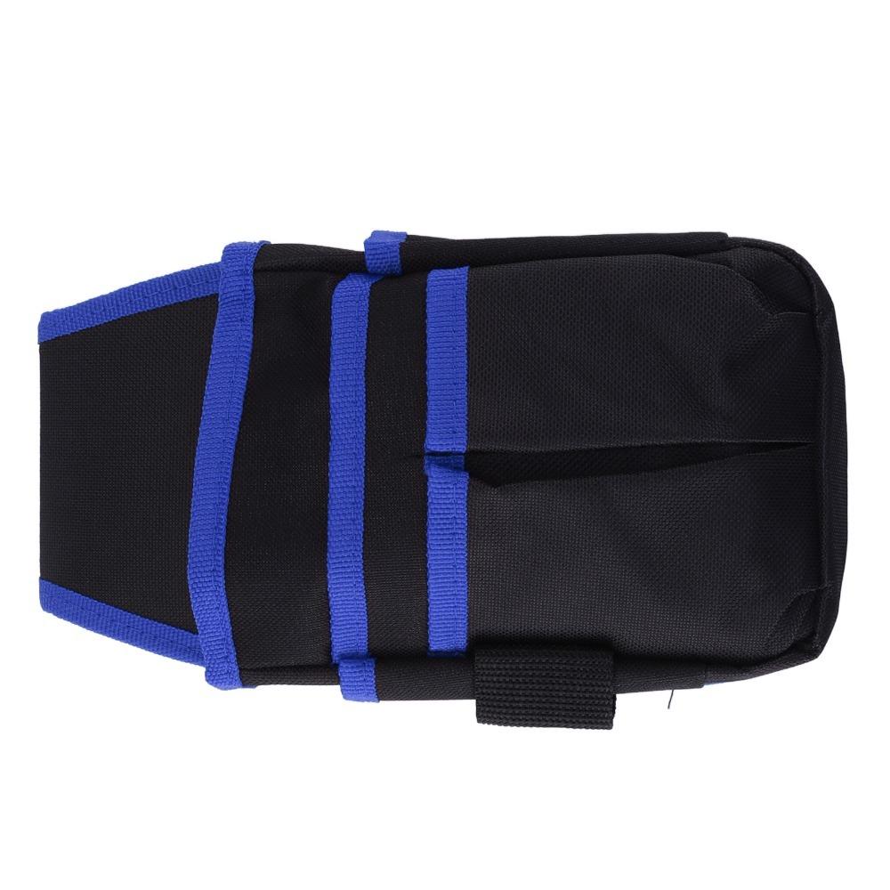 

Oxford Cloth Tool Waist Bag Heavy Duty Utility Tool Belt Durable Tool Belt Household Storage синий
