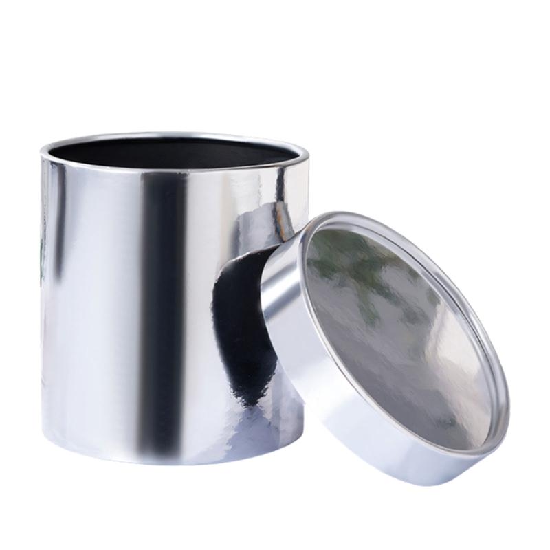 Round Flower Bucket For Home Decoration And Gift Packaging Creative Floral Arrangement Decorative Jar Holiday Gift
