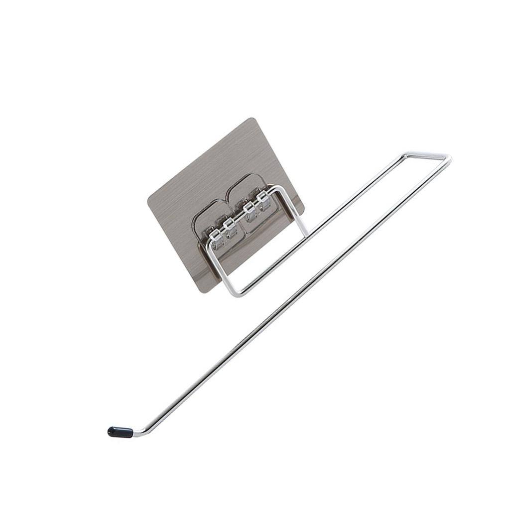 Toilet Paper Roll Holder Dispenser Metal Hanging Adhesive Toilet Paper Holder for Household Accessories