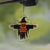 Halloween Pumpkin Ghost Ornaments for Cars 2D Acrylic Rearview Mirror Holiday-themed Decorative Pendants Pendant Keychain