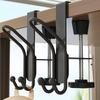Fireplace Stocking and Garland Hanger Christmas Garland Hanger for Mantle 6 Pieces Heavy Duty Steel Hooks Adjustable Clamps
