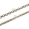 5 Meters/lot 2.0mm 2.5mm 5 Colors Plated O-ring Unwelded Iron Cable Chains Necklace DIY Jewelry Making Findings Accessories
