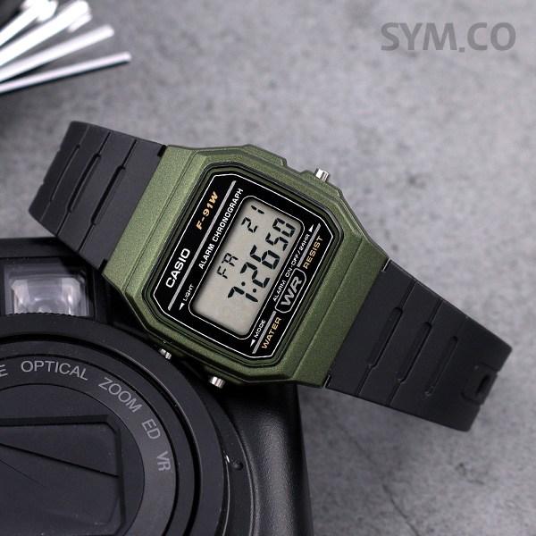 Винтажные цифровые водонепроницаемые армейские часы Casio — фото 4