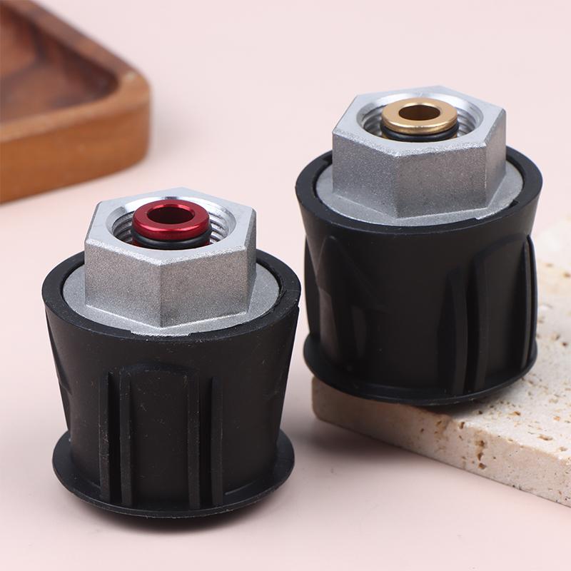 Car Wash Water Spray Head M22-14Mm Quick Connect Adapter For Karcher/Lavor/Nilfisk 2320Psi O-Ring Leakproof Washer Fitting