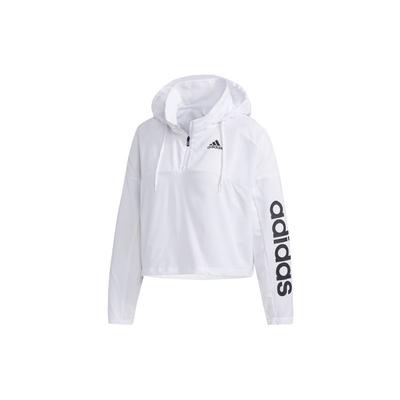 Womens Logo Print Windbreaker Jacket Women Jacket White GD4612
