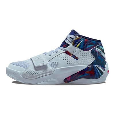 Air Zion 2 PF Hope Diamond Men Sneakers White Half-Blue Deep-Royal-Blue DM0858-467