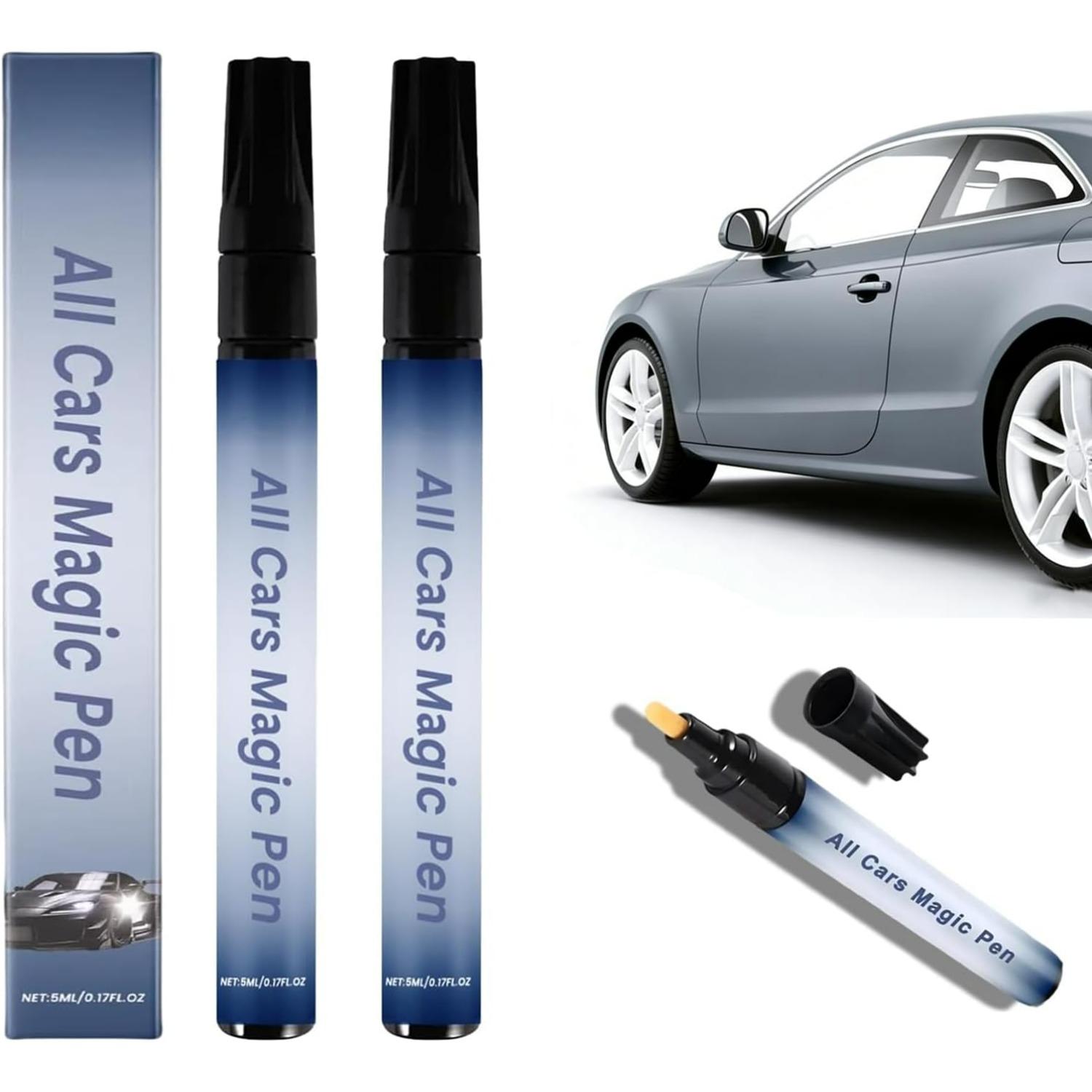 

All Cars Magic Pen for Car Scratches,Quick Paint Scratch Repair Magic Car Scratch Removal Pen Flawless for All Vehicles,Easy Use Weatherproof Lasting Z2