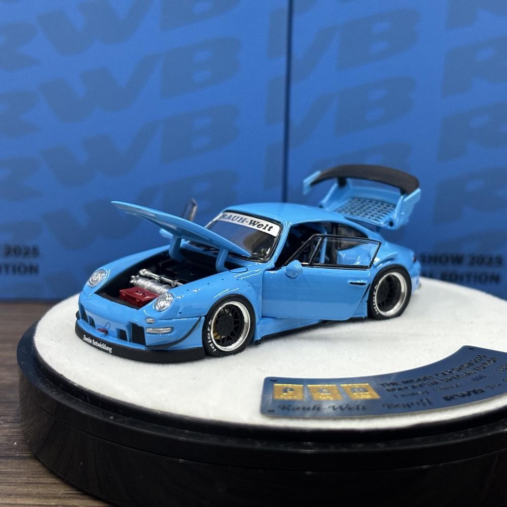 PGM 1:64 RWB993 Malaysia Edition Diecast Model Car