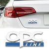 Kovové 3D logo OPC line, samolepka na auto, samolepky s emblémem na zadní kufr pro Opel Astra H J Insignia Corsa Zafira Vectra C D B