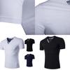 Premium Quality Men's T-shirt Slim Fit Floral V-neck Casual Tee For Everyday Wear