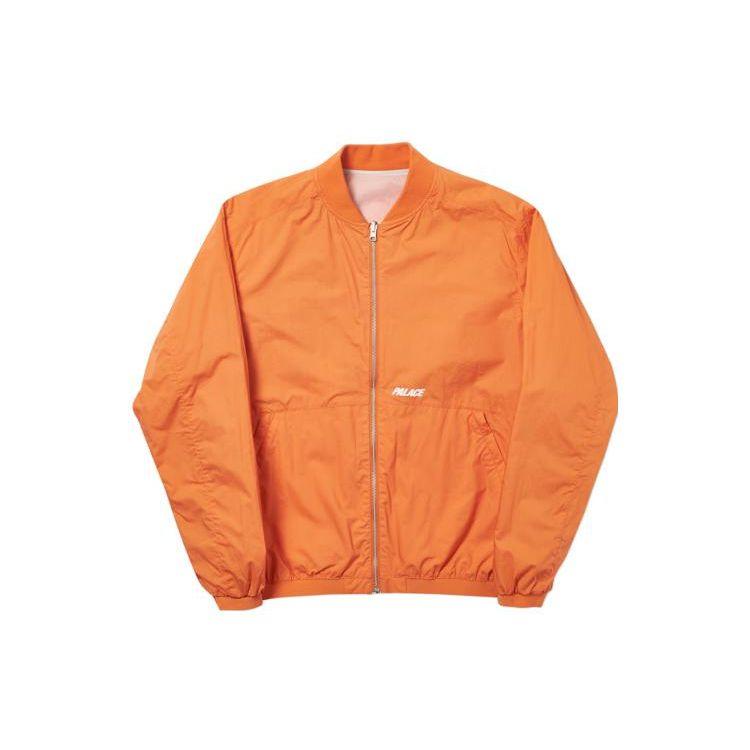 Palace Reversible Overplay Bomber With Alphanumeric Logo Unisex Jacket Orange P16JK031