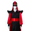 Luxuriöses Jafar Cosplay Robe Umhang Cape Hut Zauberer Outfit für Halloween-Veranstaltungen