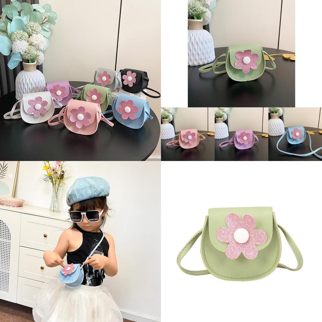 Cute Floral Design Toddler Shoulder Bag Stylish Accessory For Girls And Boys