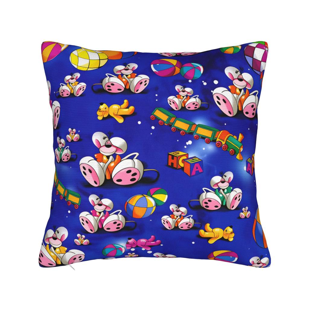 Comic Cartoons Diddl Pillow Case Soft Pillow Cover For Living Room Sofa Novelty Pillowcases