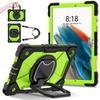 Für Samsung Galaxy Tab A8 10.5 (2021).360° drehbarer Griff, robuster Schutzständer, TPU + PC, 3-in-1, stoßfestes Tablet-PC-Gehäuse