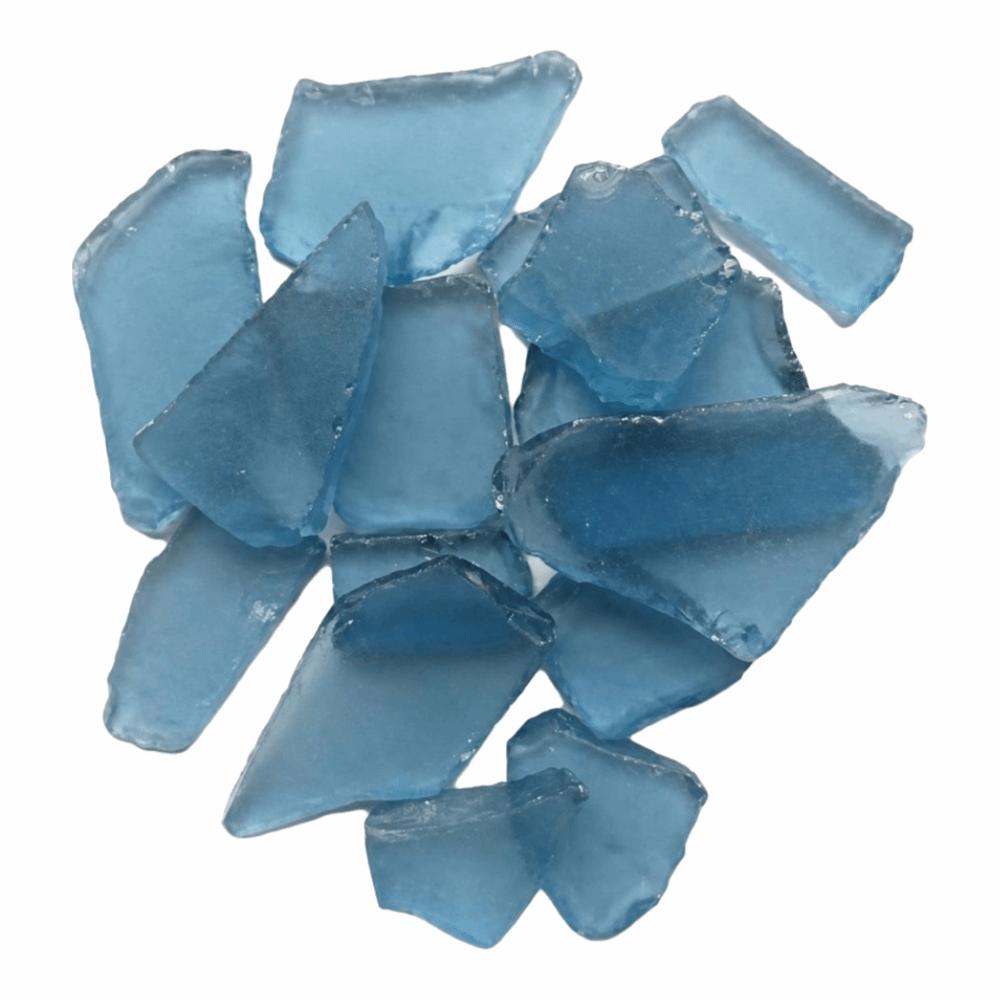 Frosted Sea Glass Pieces DIY Art Crafts Unique Crushed Sea Glass Irregular Tumbled Sea Glass Decor Home Decor