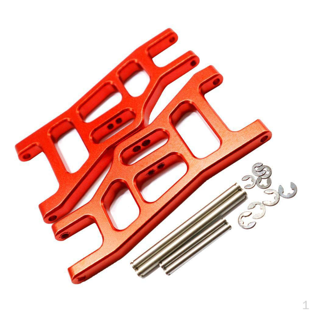 

2 Steering Bearing Wishbones for SLASH 2WD RC Car Red