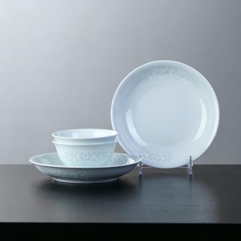 Jingdezhen Underglaze Celadon Dinnerware Set