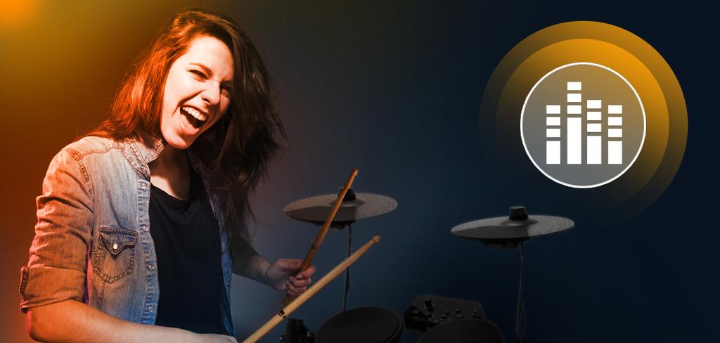 MusicMate MM-DRM-100 RhythmRise Electronic Drum Kit