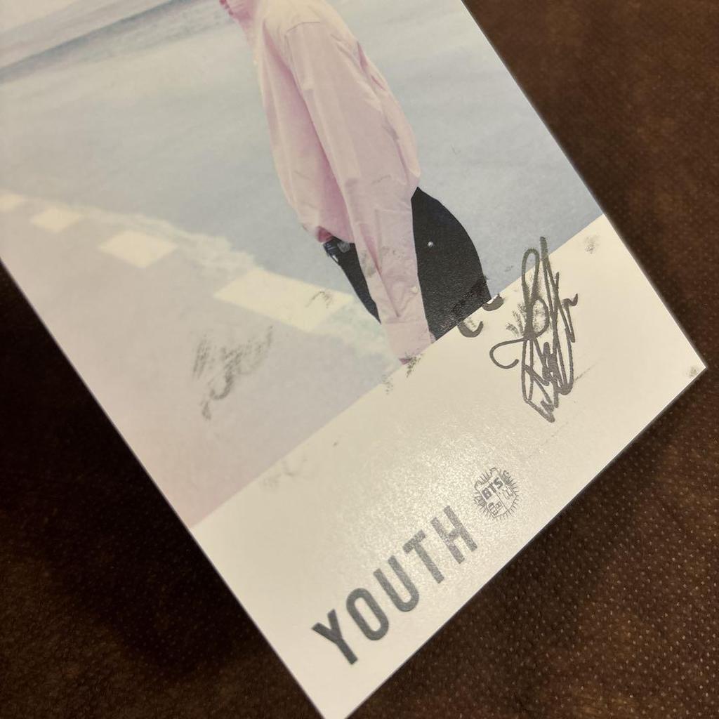 [USED] BTS YOUTH Release Event Photo Card Taehyung