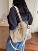 Minimalist Nylon Tote Bag With Top Zipper For Daily Commuting And Casual Wear