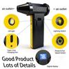 160000 RPM Electric Turbo Jet Fan High Speed Rechargeable Brushless Motor Powerful Dust Blower 60m/s Violent Fan