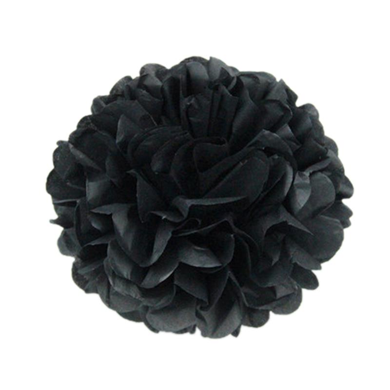 5pcs 6''-12'' Tissue Paper Pompoms Wedding Decorative Paper Flowers Ball Baby Shower Birthday Party Decoration Paper Pom Poms