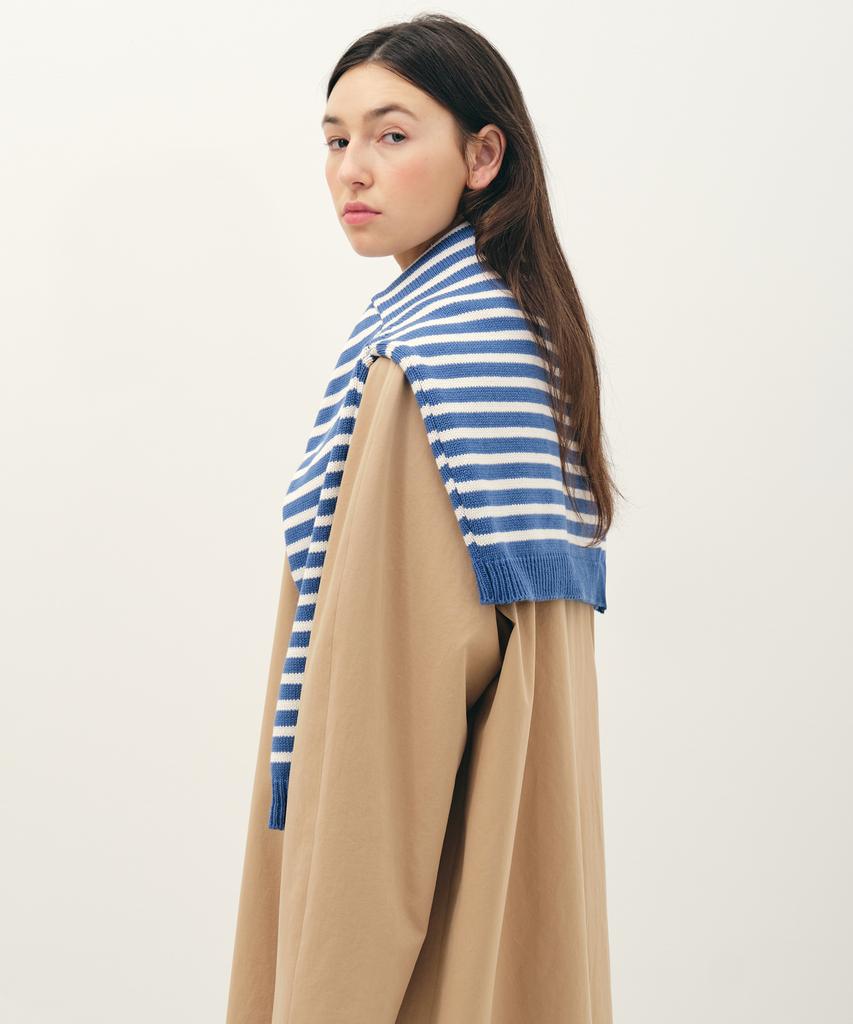 JUN BY JUN K Raglan Sleeve Coat Dress_Beige