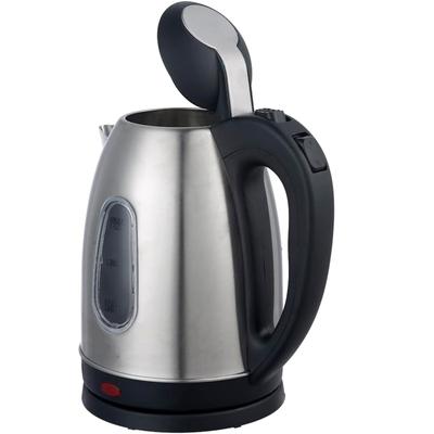 1.5L Stainless Steel Electric Kettle, Tea Kettle Electric & Hot Water Kettle, 1200W Fast Boil with Water Window&LED Light, Auto Shut-Off and Boil-Dry