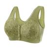 Elegant Plus-size Front-opening Bra for Middle-aged and Elderly Mothers, with Thin Cup, Breathable and Wire-free… More